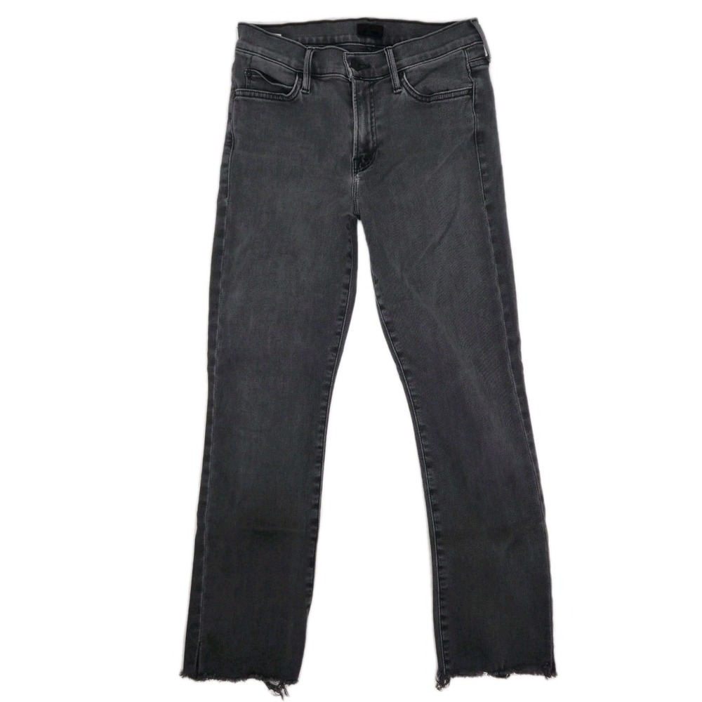 Mother Jeans The Rascal Ankle Snippet Dear Mr Black Size 28 Womens 27x27 Black